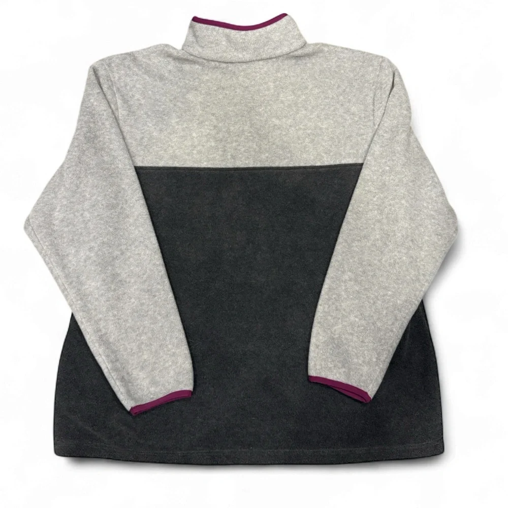 Columbia Women’s Colorblock Snap Fleece Pullover – Size 2X - Picture 2 of 5